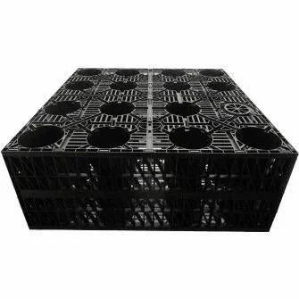 Plastic soakaway crates