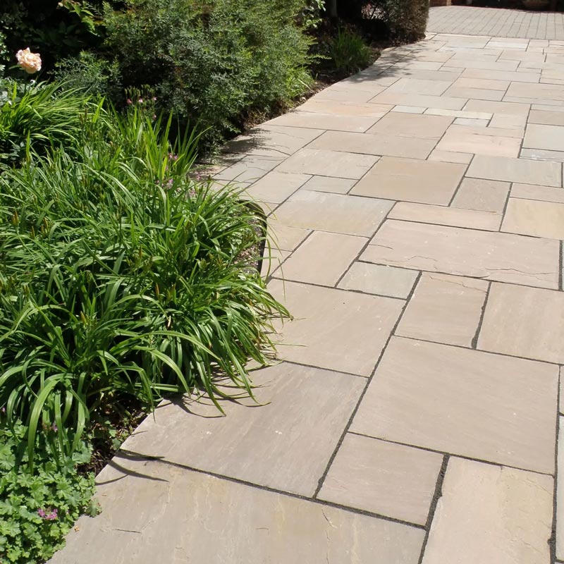 Autumn Brown Sandstone Natural Paving Product | CH1