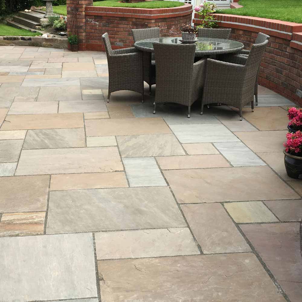 Autumn Brown Sandstone Natural Paving | CH1 UK