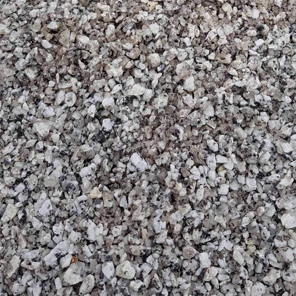 Silver Grey Granite Gravel Chippings  14mm | CH1 UK