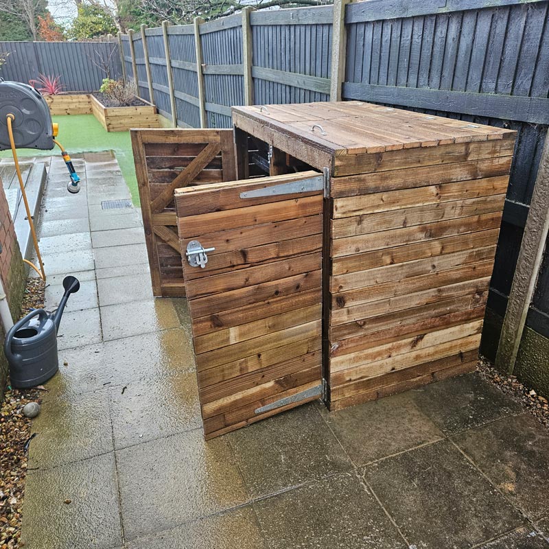 Timber Bin Storage